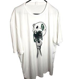 Veni Vidi Vici Dolphins Julius Caesar 2XL Sports Tek Shirt White